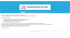 Desktop Screenshot of gemeenteschoolhetankerboekhoute.be